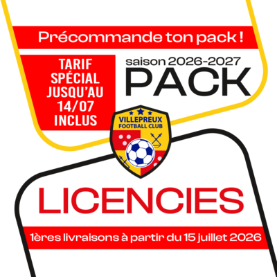PACK VILLEPREUX 26-27