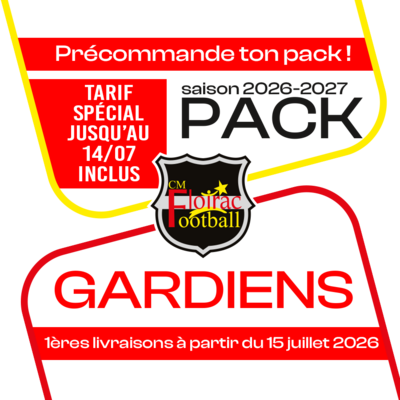 PACK GARDIENS FLOIRAC 26-27