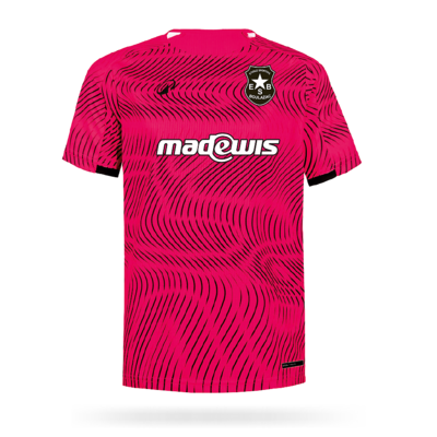 MAILLOT DEC ROSE NEON|NOIR BOULAZAC 26-27 (530G)