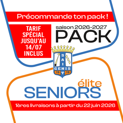 PACK SENIORS ELITE ST GENIS 26-27