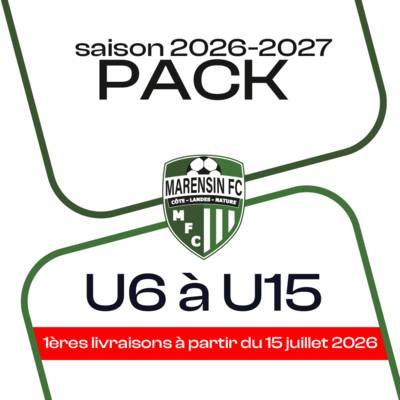PACK U6 A U15 MARENSIN 26-27