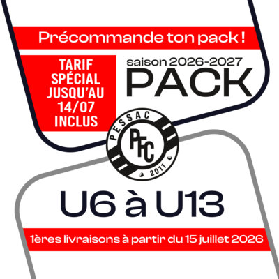 PACK PESSAC U6-U13 26-27
