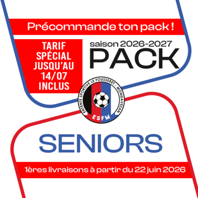 PACK SENIORS LE FOUSSERET 26-27