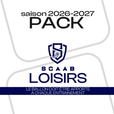 PACK LOISIRS SCAAB 26-27