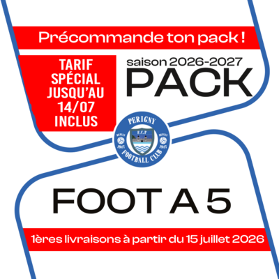 PACK FOOT A 5 PERIGNY 26-27