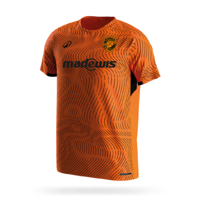 MAILLOT ORANGE|NOIR PYRENEES GARC 25-26 (530D)
