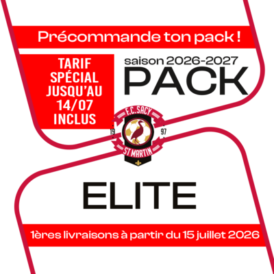 PACK SACY ELITE 26-27