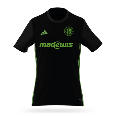 MAILLOT NOIR|VERT CORNEBARRIEU JJ1155-JI8825 25-26