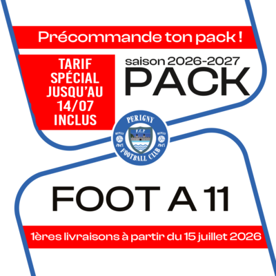 PACK FOOT A 11 PERIGNY 26-27
