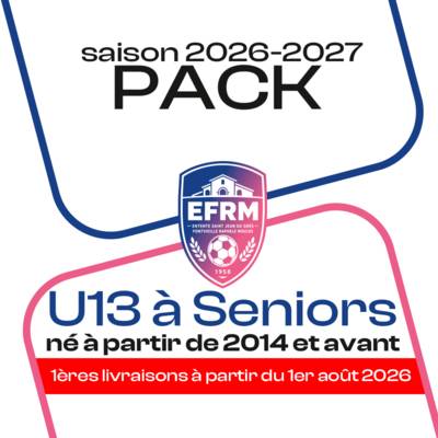 PACK U13 A SENIORS EFRM 26-27
