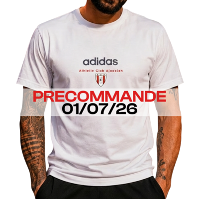 TEE-SHIRT BLANC CAPSULE CLUB 26-27 (INT)