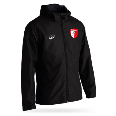 VESTE PLUIE NOIRE BAGNEUX 26-27 (508A)