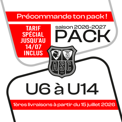 PACK U6 A U14 CARGESE 26-27