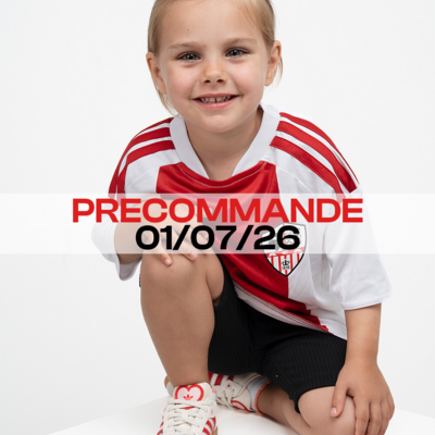 MAILLOT JUNIOR HOME SS SPONSOR 26-27