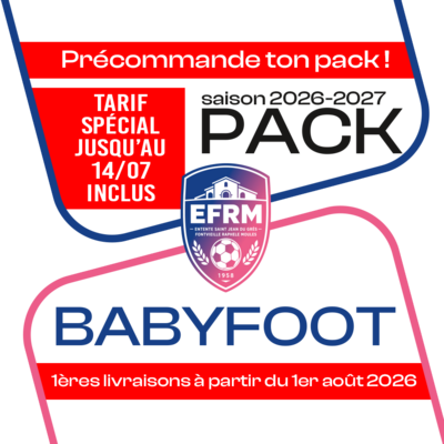 PACK BABYFOOT EFRM 26-27