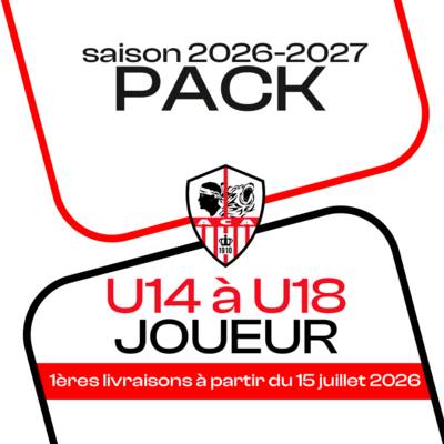 PACK JOUEUR U14 A U18 ACA 26-27
