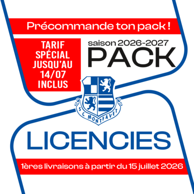 PACK MONTFAVET 26-27