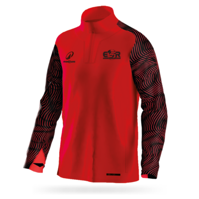 SWEAT DEC ROUGE|NOIR REVERMONTOISE 26-27 (531R)