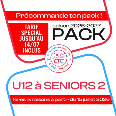 PACK U12 A SENIORS 2 CONFLUENCES 26-27