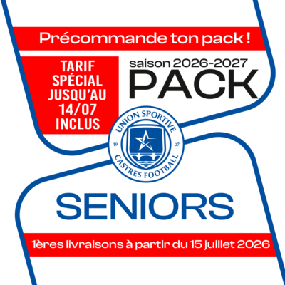 PACK CASTRES SENIORS 26-27
