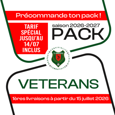 PACK VETERANS AIGREFEUILLE 26-27