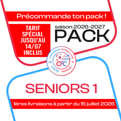 PACK SENIORS 1 CONFLUENCES 26-27