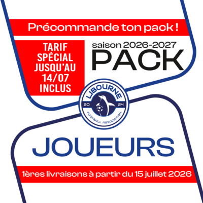 PACK JOUEURS LIBOURNE 26-27