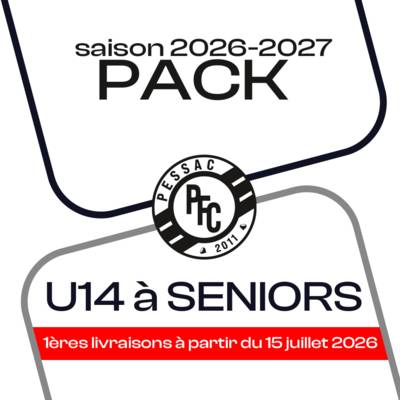 PACK PESSAC U14-SENIORS 26-27