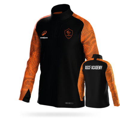 SWEAT DEC NOIR|ORANGE CHAMPS (531C) 26-27