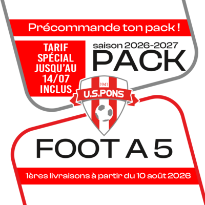PACK FOOT A 5 PONTOISE 26-27