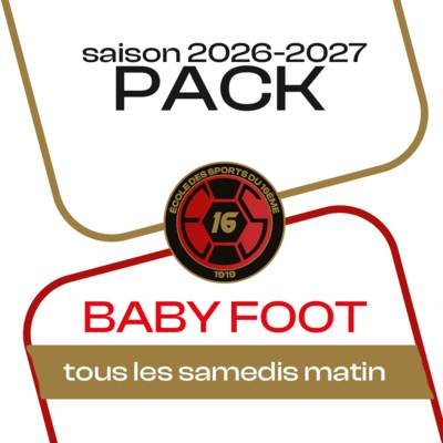 PACK BABY FOOT ES16 26-27