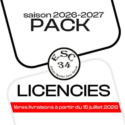 PACK V2 LICENCIE COEUR HERAULT 26-27