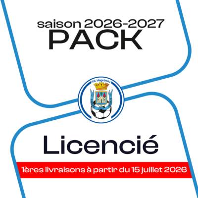 PACK LICENCIE HAGETMAU 26-27