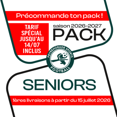 PACK SENIORS PEYREHORADE 25-26