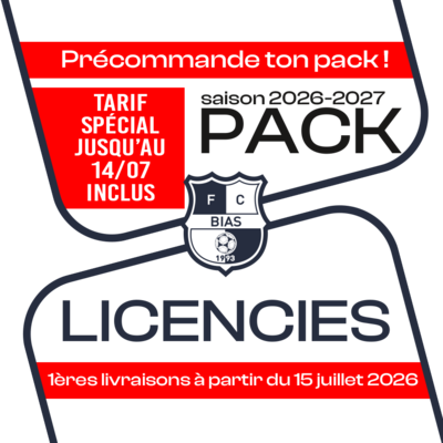 PACK FC BIAS 26-27