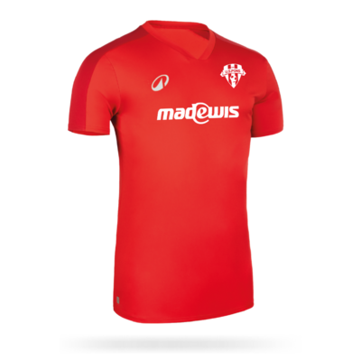 MAILLOT DEC ROUGE PONTOISE 26-27 (500D)