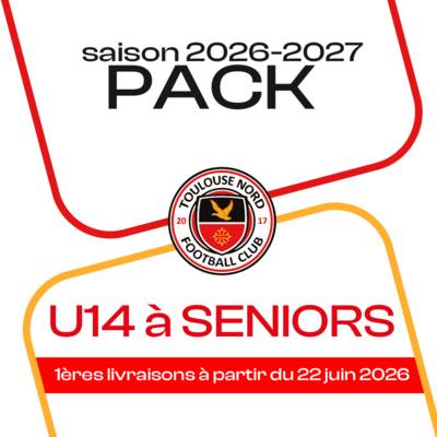 PACK U14 A SENIORS TOULOUSE NORD 26-27