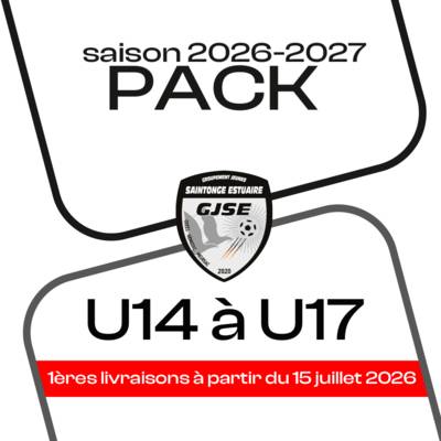 PACK U14 A U17 SAINTONGE 26-27