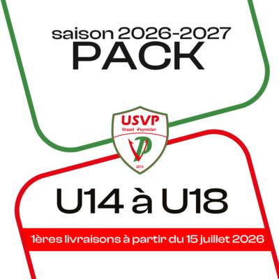 PACK U14 A U18 VIRAZEIL 26-27