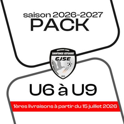 PACK U6 A U9 SAINTONGE 26-27