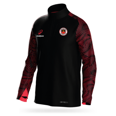 SWEAT DEC NOIR|ROUGE TOULOUSE NORD 26-27 (531B)