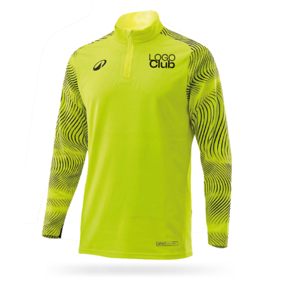 SWEAT TR. DEC BRODE JAUNE NEON SENIOR WAVE ORB24 BOUTIQUE
