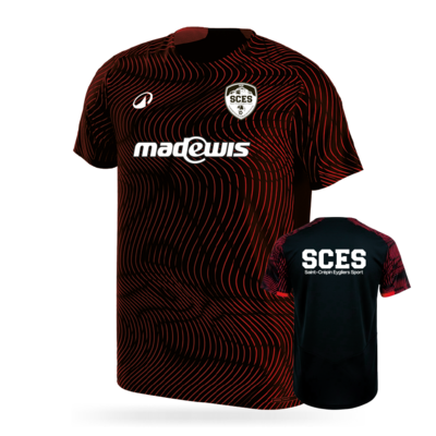 MAILLOT DEC NOIR|ROUGE ST CREPIN 26-27 (530T)