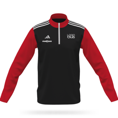 SWEAT NOIR|ROUGE BAGNEUX IA0429-IA0414 24-25 (872A-019982)