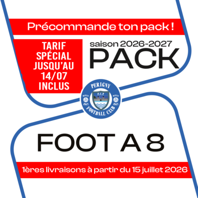 PACK FOOT A 8 PERIGNY 26-27