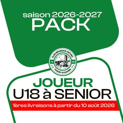 PACK U18 A SENIOR ORTHEZ 26-27