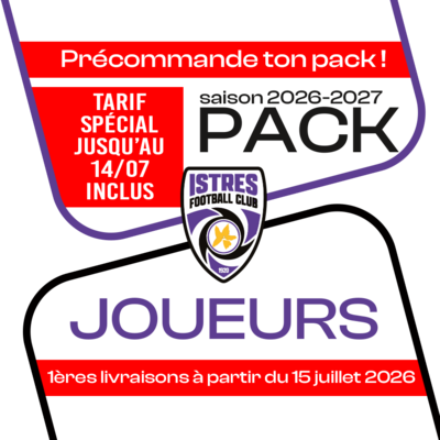 PACK ISTRES JOUEURS 26-27