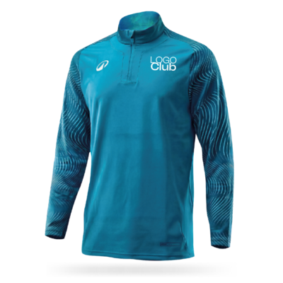SWEAT TR. DEC BRODE TURQUOISE SENIOR WAVE ORB24 BOUTIQUE