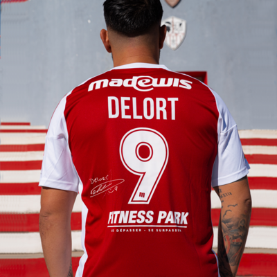 MAILLOT SIGNE SENIOR HOME ACA DELORT N°9 25-26