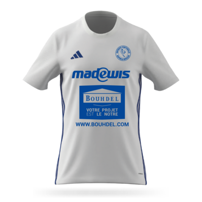 MAILLOT BLANC|BLEU FONTVIEILLE JJ1154-JI8824 25-26